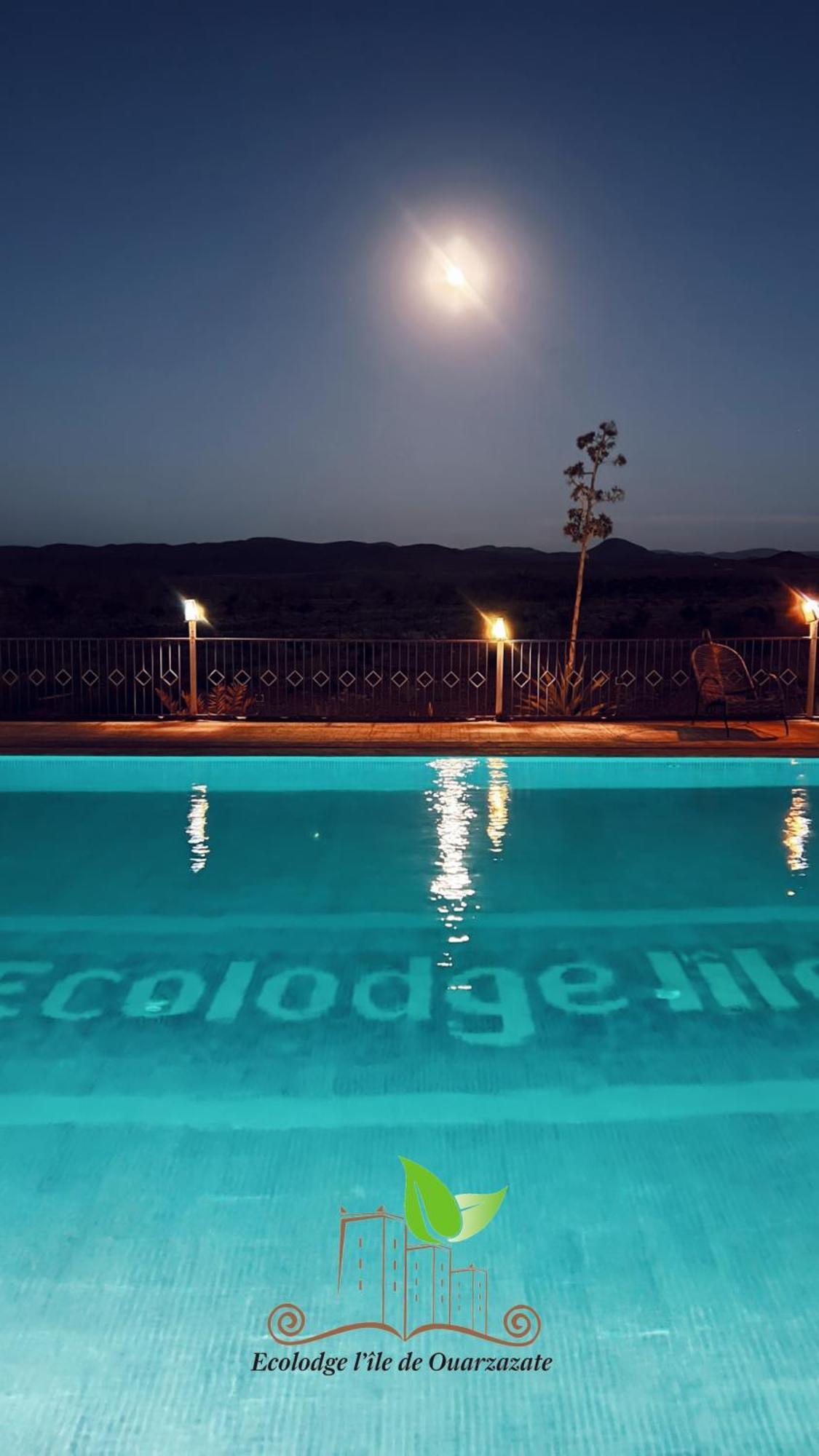 Ecolodge L'Ile De Ouarzazate Tarmigt Luaran gambar