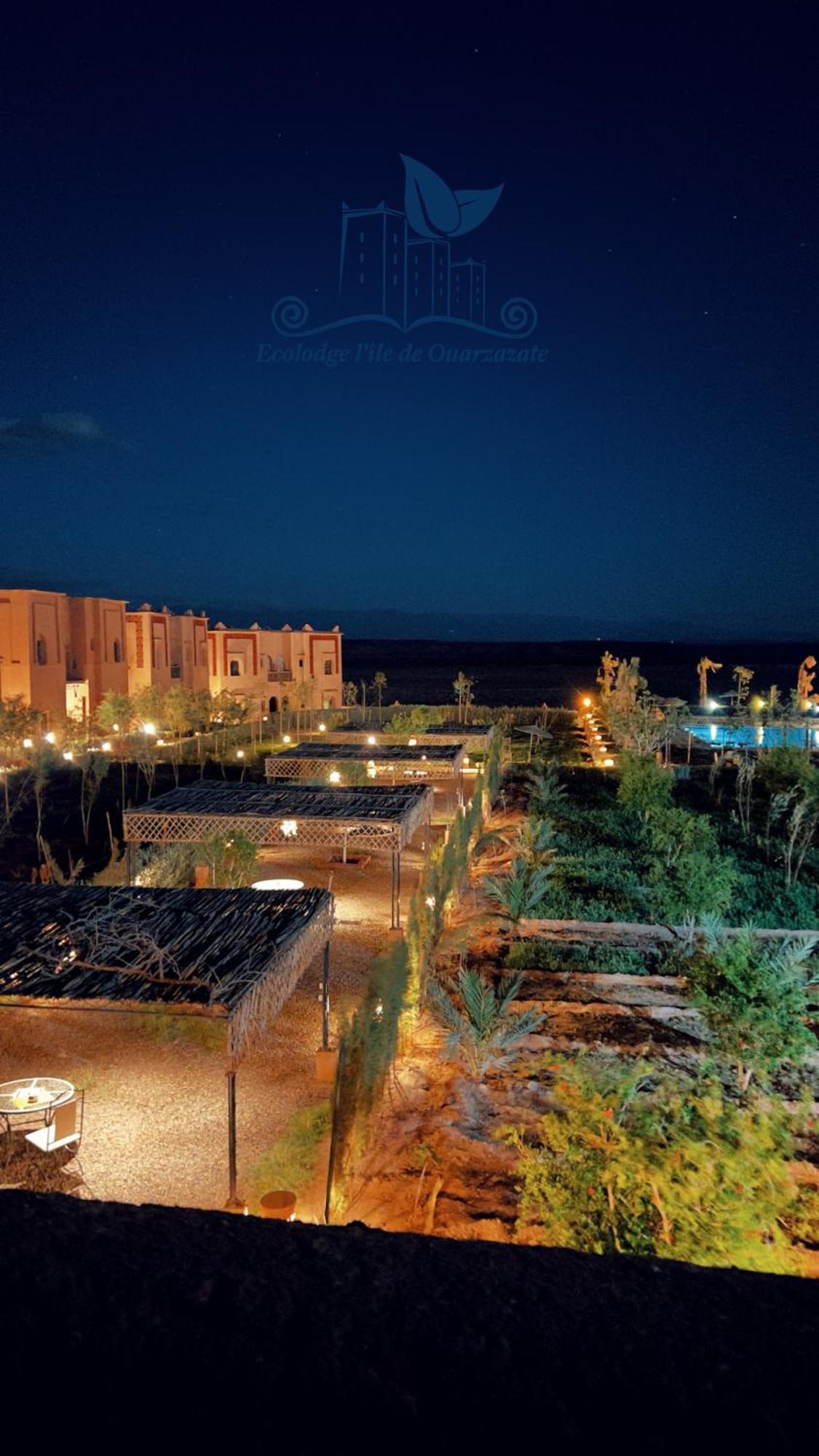 Ecolodge L'Ile De Ouarzazate Tarmigt Luaran gambar